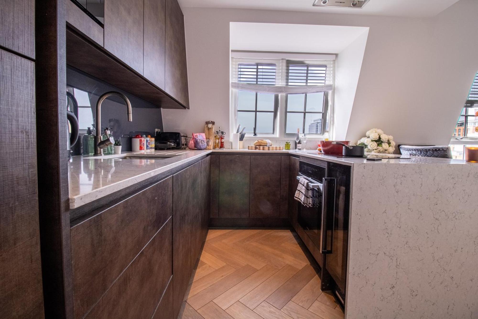 Luxurious 1-Bedroom Penthouse In Marble Arch 71 London Eksteriør billede