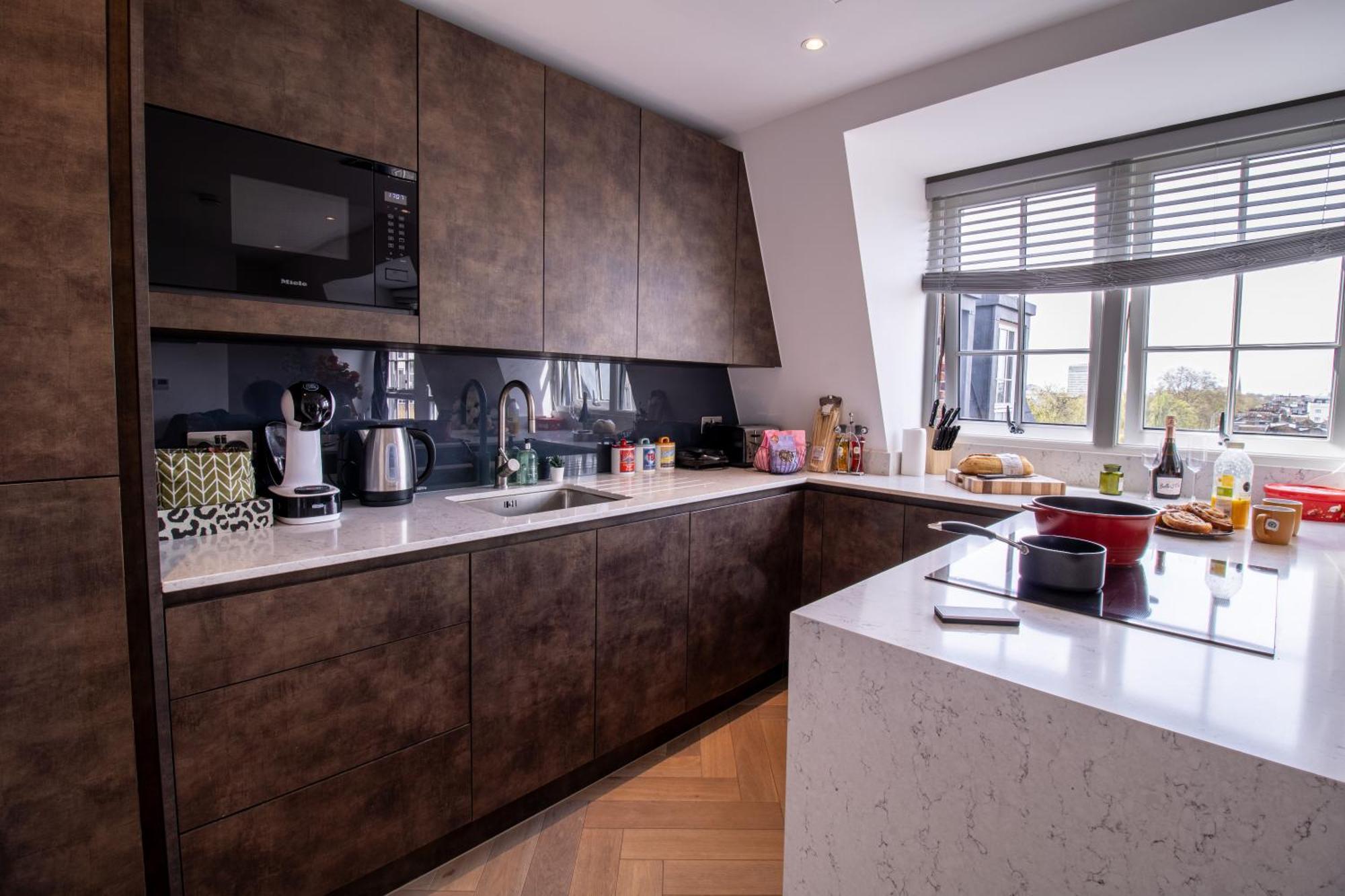 Luxurious 1-Bedroom Penthouse In Marble Arch 71 London Eksteriør billede