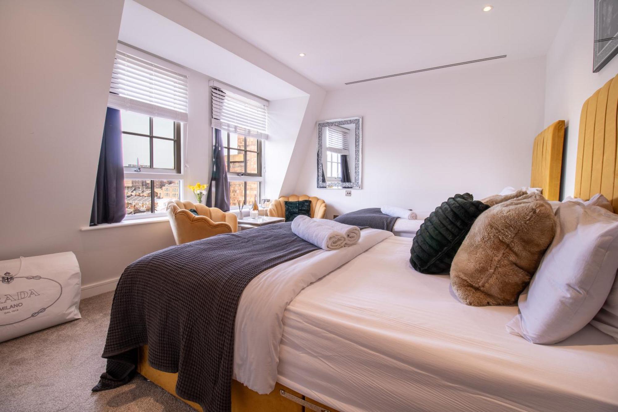 Luxurious 1-Bedroom Penthouse In Marble Arch 71 London Eksteriør billede